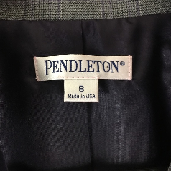 Pendleton Women’s Plaid Blazer Size 6 Jacket New - Picture 8 of 8